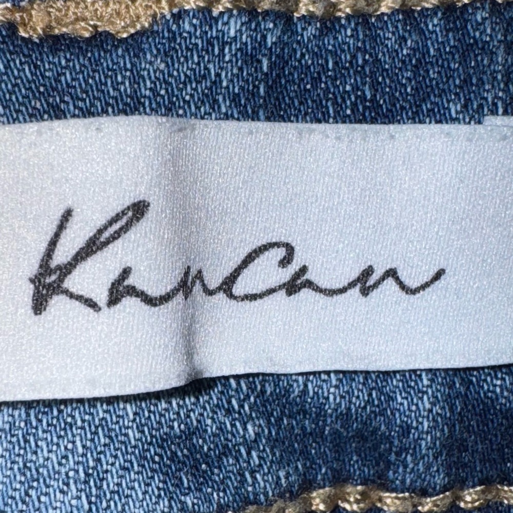 KanCan Distressed Skinny Jeans Size 13/30 Raw Hem Stretch NWOT - Picture 4 of 9